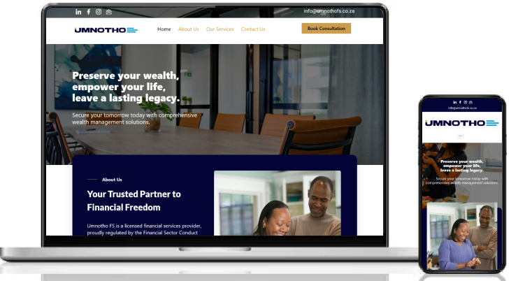 umnotho pty ltd website